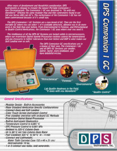 DPS Companion 1 Custom GC System for GC Analysis